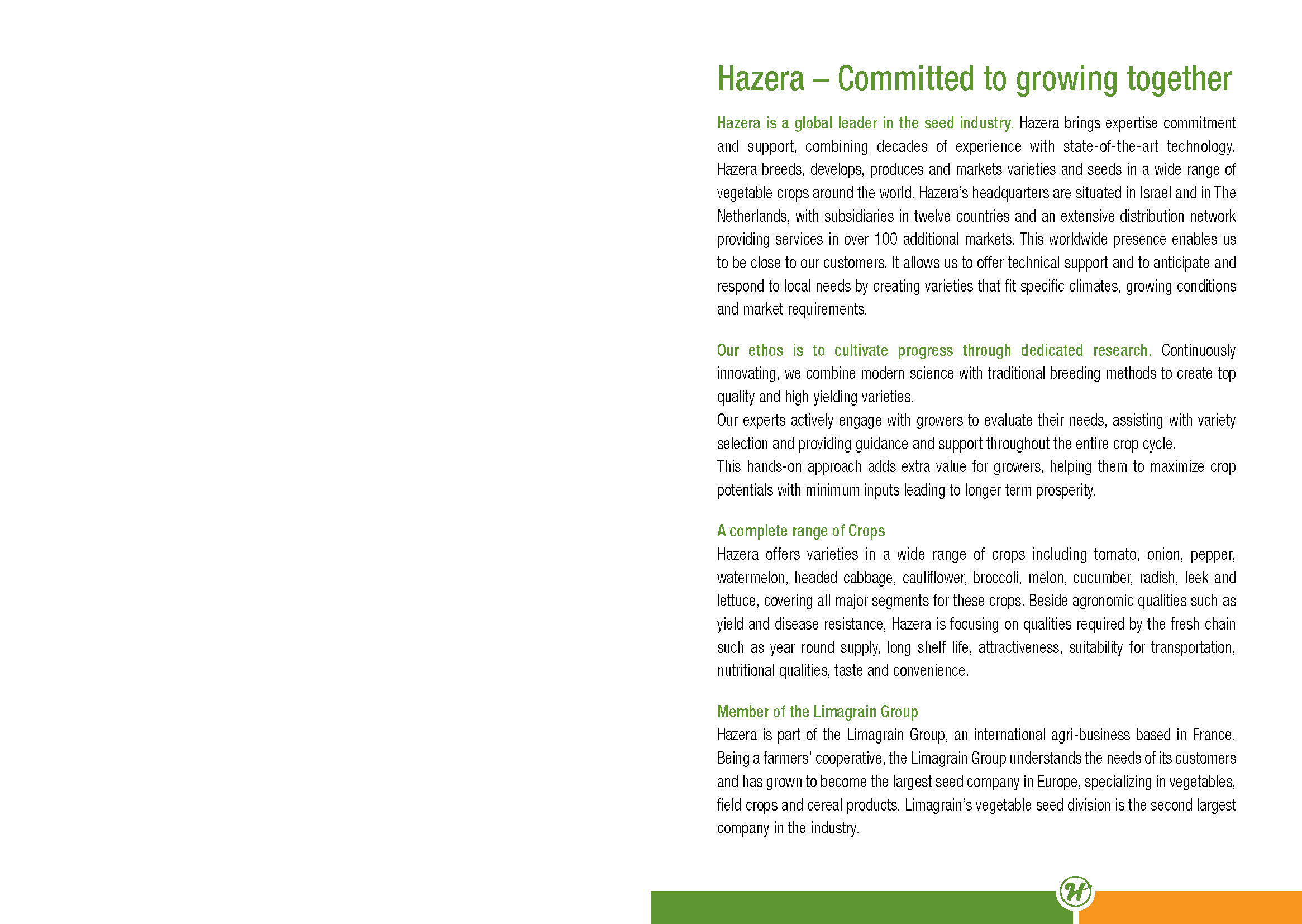 Hazera Mauritius - Greenworld Co. Ltd