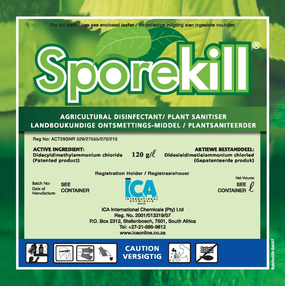 Sporekill Agriculture Disinfectant Greenworld Mauritius